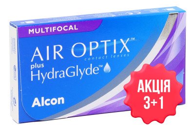 Контактные линзы Air Optix plus HydraGlyde Multifocal